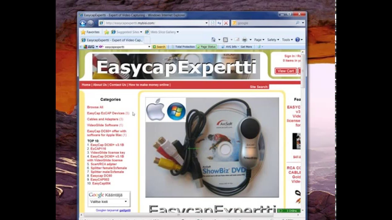 easycap dc60 software
